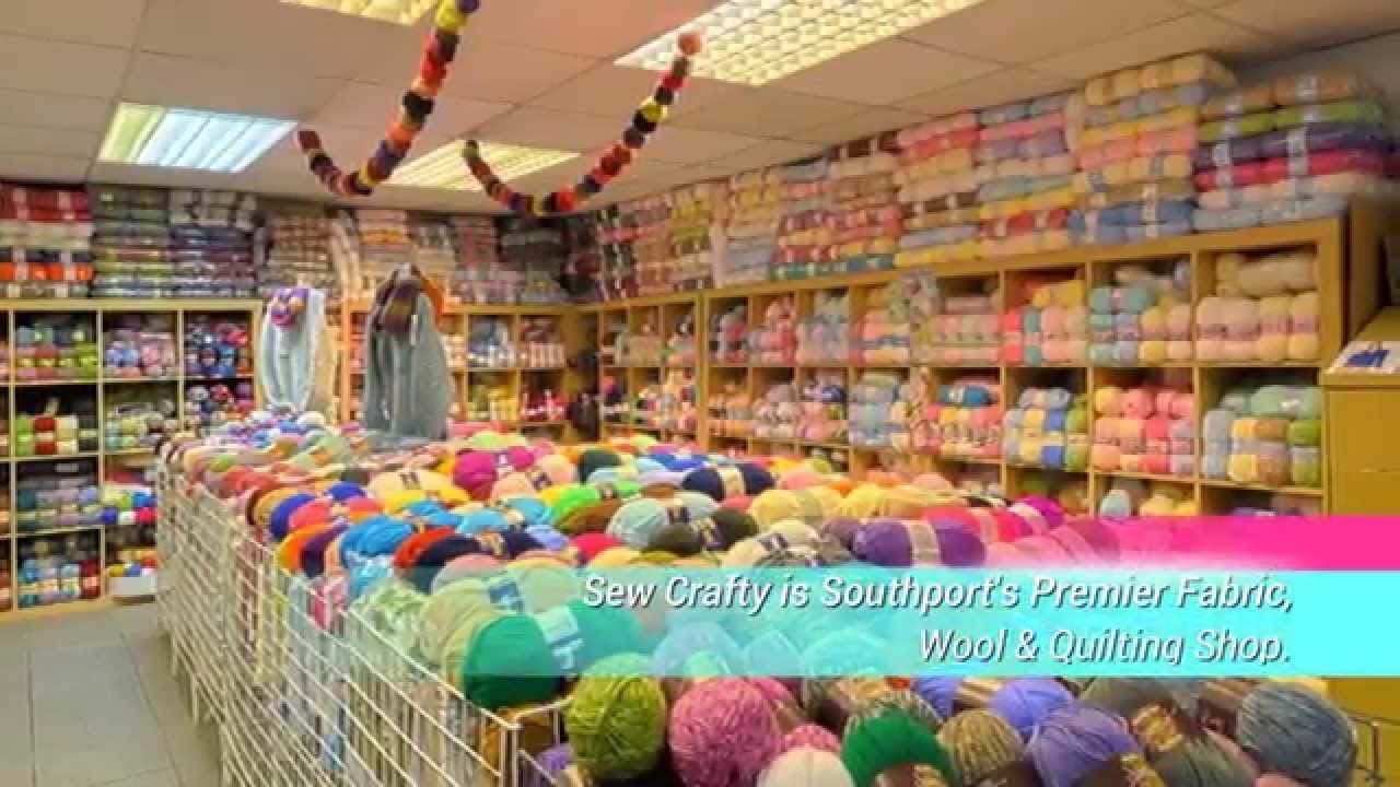 Sew Crafty Fabric Shop In Southport YouTube