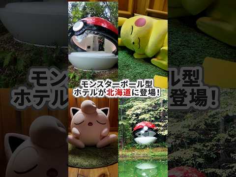 【ポケモン好き必見】「泊まれるモンスターボール」がすごすぎた #ポケモンスリープ