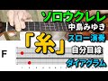 糸 ／ 中島みゆき【ソロウクレレ】わかりやすい自分目線アングルでダイアグラム付き・スロー演奏だから初心者にもやさしい／TAB譜あり／チョーさんのウクレレレッスン／Solo Ukulele