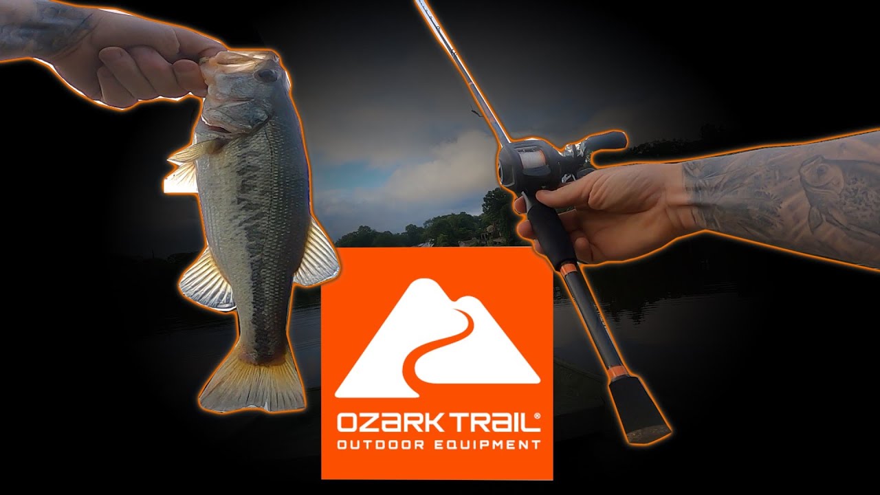 A Baitcaster Combo for $40?? Does It Catch Fish?? Ozark Trail Baitcaster 