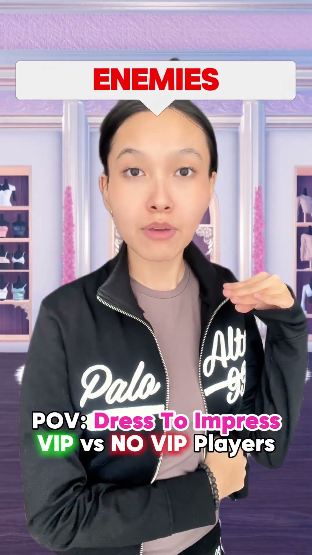 VIP vs NON VIP Players in Dress to Impress be like..? #roblox #dresstoimpress