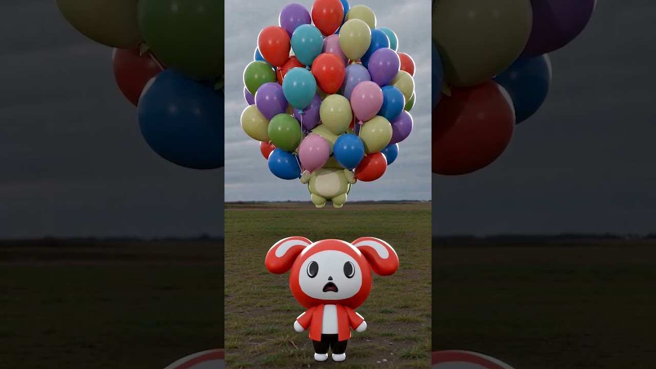 How Many Balloons Are Too Many? - Maizen Animation Cartoon #shorts #animation