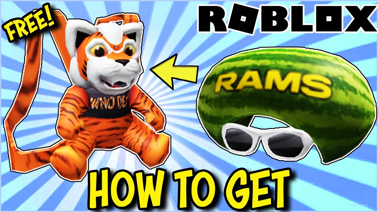 *FREE ITEMS* HOW TO GET CINCINNATI BENGALS WHO DEY BACKPACK & LA RAMS