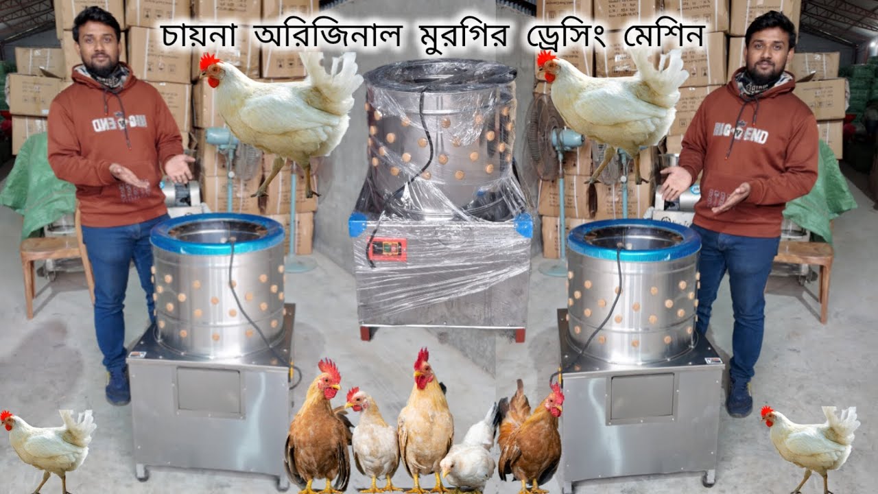 অরজিনাল চায়না মুরগি ড্রেসিং মেশিন।অর্ডার করুনঃ০১৭১৬৬৩১২৪৮/০১৯০৪৮৭০৪০১