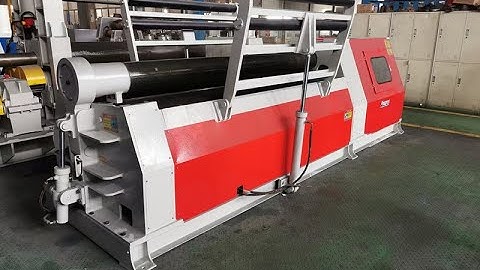 w12 automatic hydraulic CNC 4 roller metal sheet hydraulic plate rolling machine