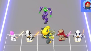 Max Level in Saber Merge 3D: Galaxy Battle