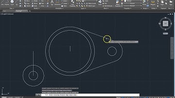 Learn to Draw in AutoCAD- Rocker Arm