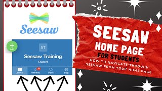 Seesaw Student Tutorial - Homepage