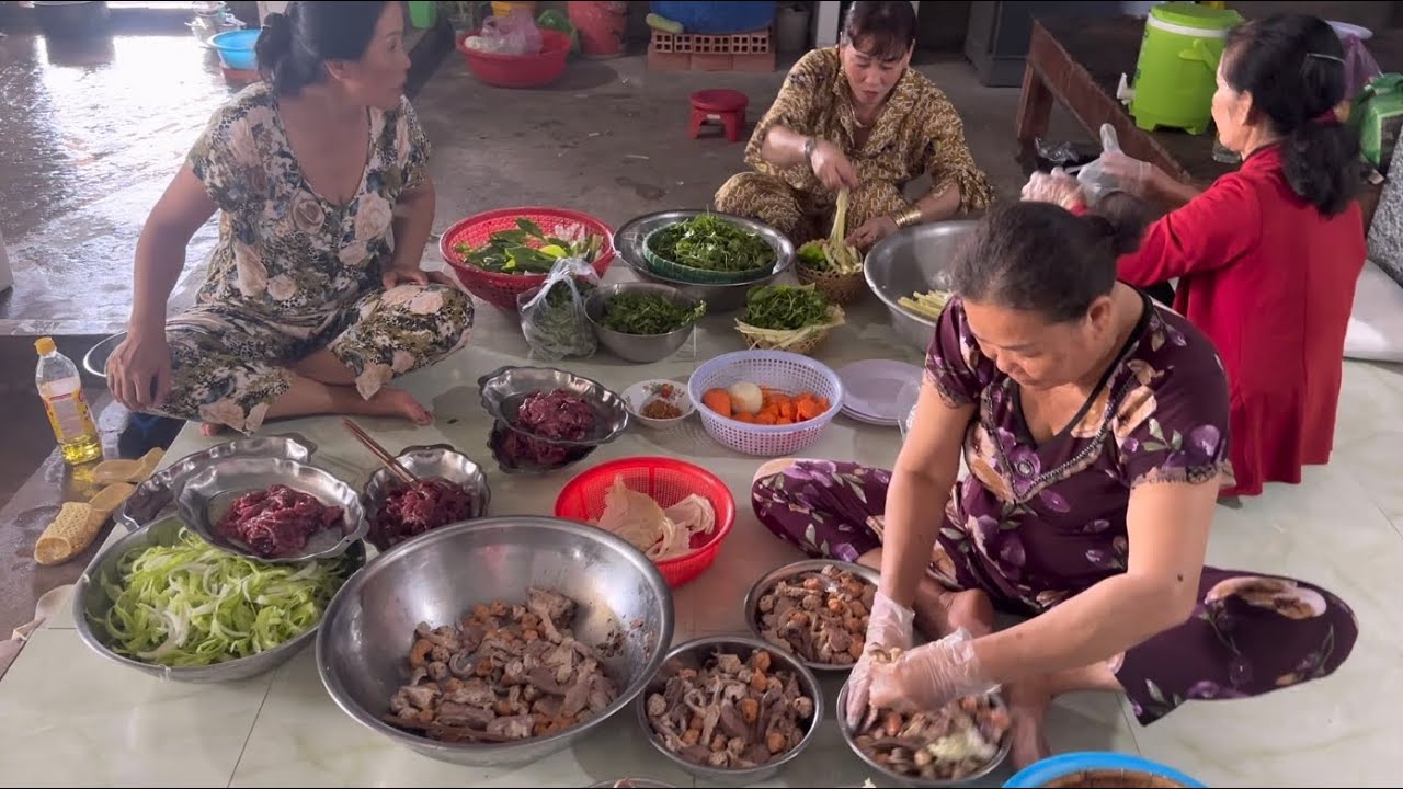 MỜI CẢ NHÀ CÙNG GIA ĐÌNH ĂN ĐÁM GIỔ MIỀN TÂY PHẦN CUỐI VỜI NHỮNG MÓN ĂN ...