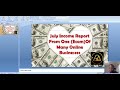 July Income Report From My Ecommerce Business In Nigeria