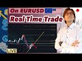 Took a sell on EURUSD during the live and running profit by KTS / 15 January 2021