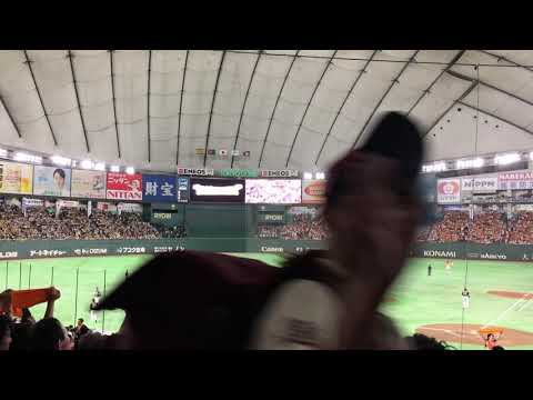 5.9 2018 東京ドーム 巨人 阪神 7回裏 闘魂こめて
