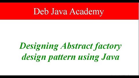 Design and implement Abstract Factory Design Pattern using Java
