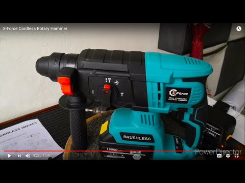 Video: Cordless Rotary Hammer: Choosing The Smallest Battery-powered Rotary Hammer With Dust Extraction