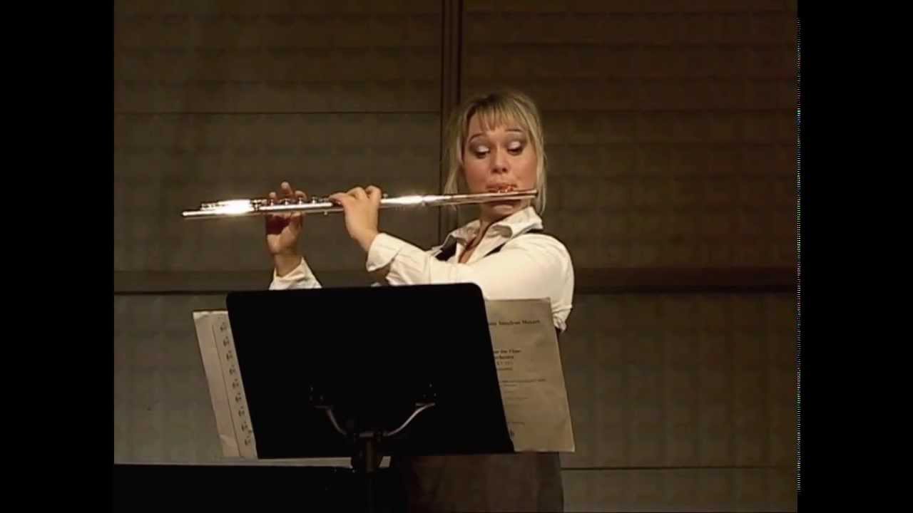 Wolfgang Amadeus Mozart - ANDANTE in C, K. 315 for flute and piano (1778)