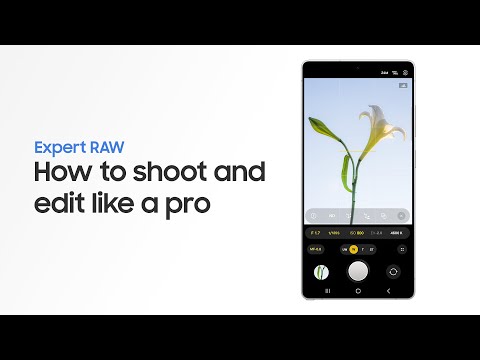 Galaxy S25 Series: Wie verwendet man Expert RAW | Comment utiliser Expert RAW | Samsung