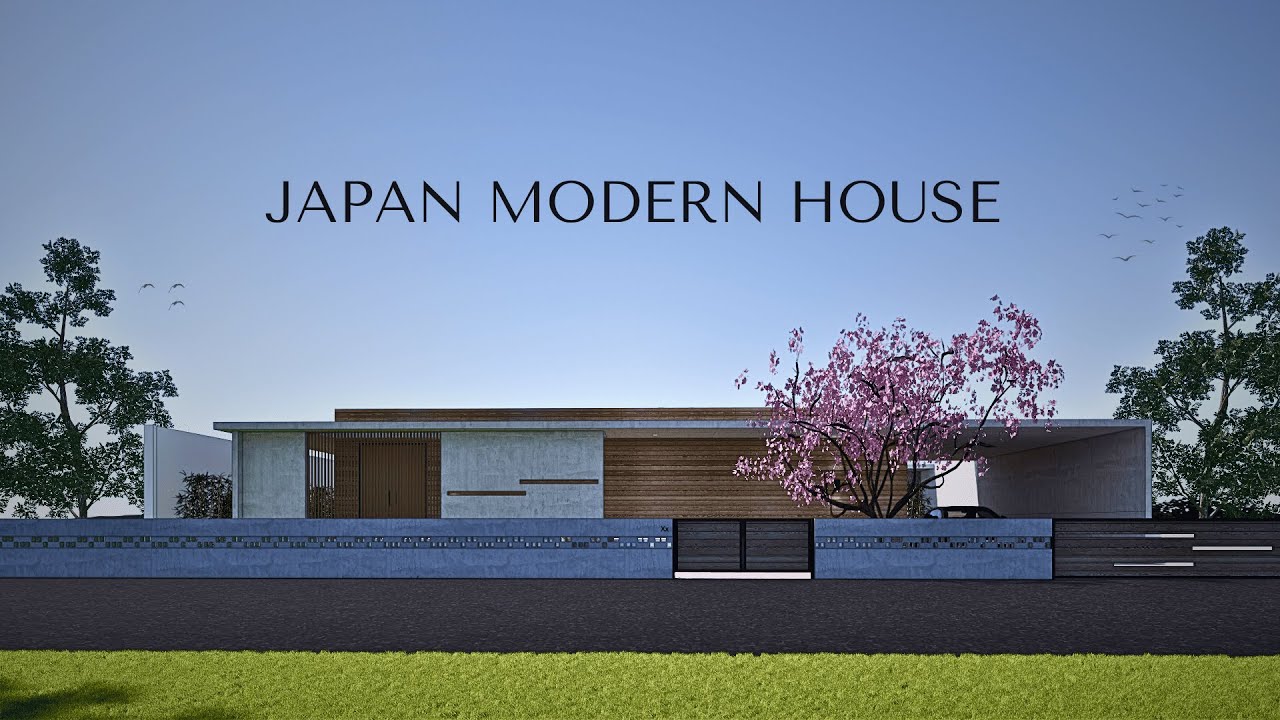 DESAIN RUMAH JEPANG MODERN 1 LANTAI | NEOGRAHA ARCHITECT
