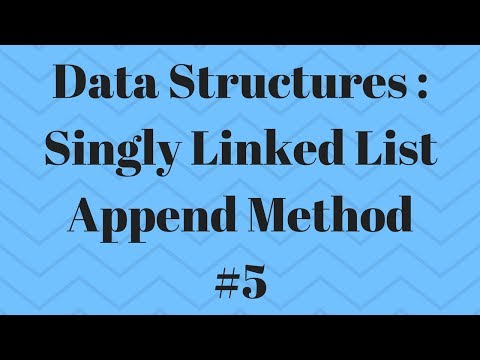 LinkedList in Java for Beginners Part 5 : Append Method