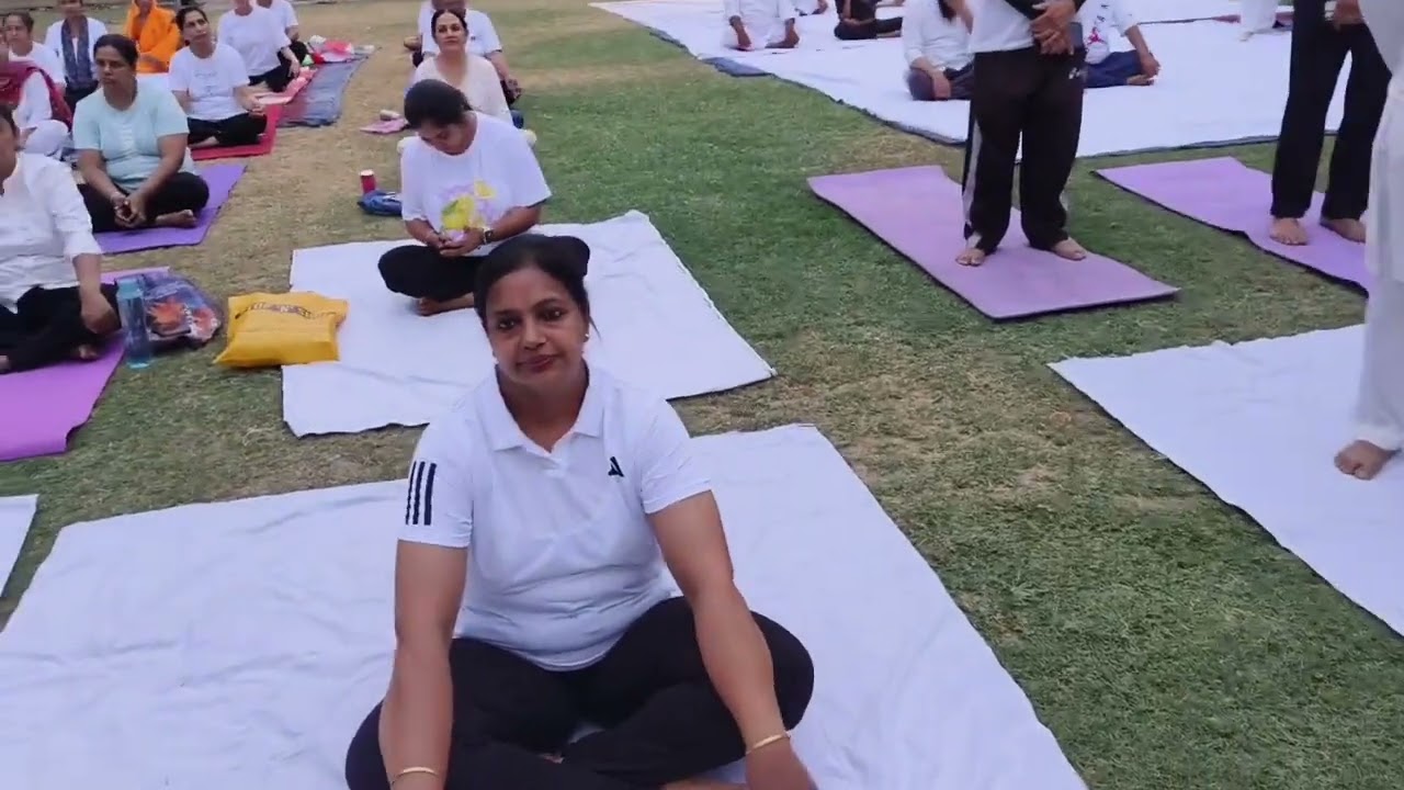 International Yoga Day Celebrated in LRDAV College Jagraon on 21 June 2025