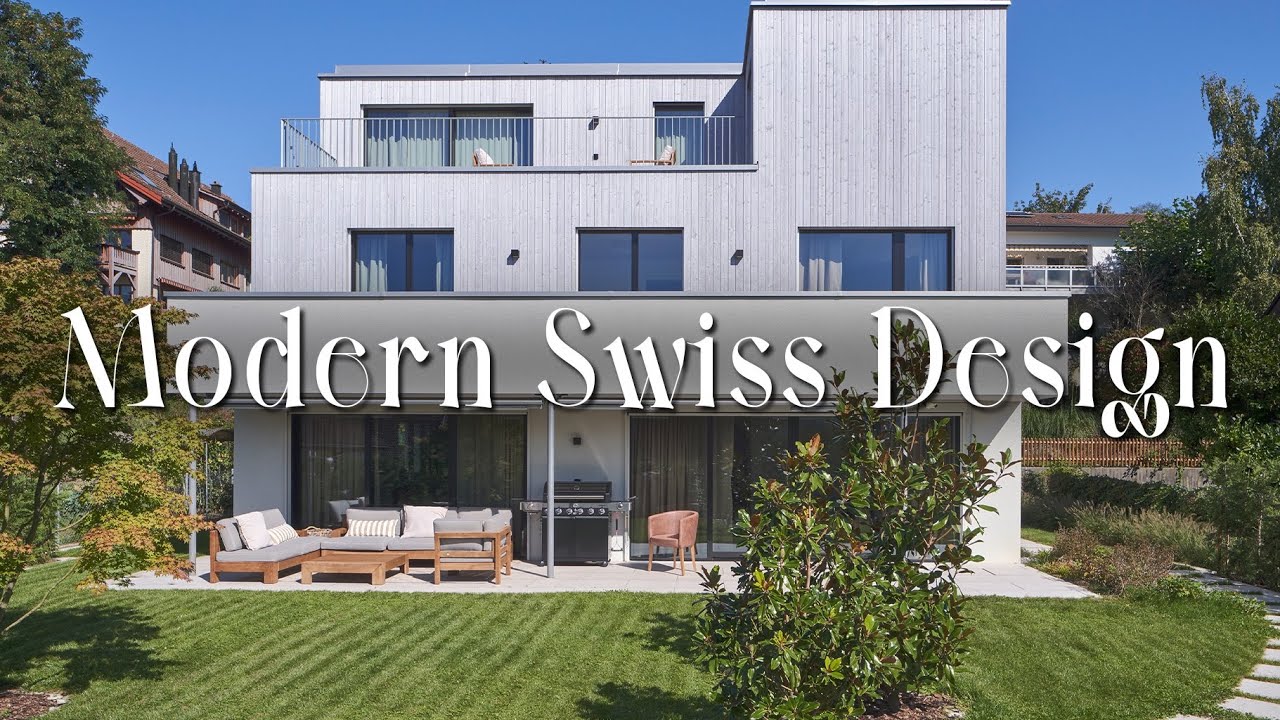 Modern Swiss Home Design | Outdoor House Tour with the Architect
