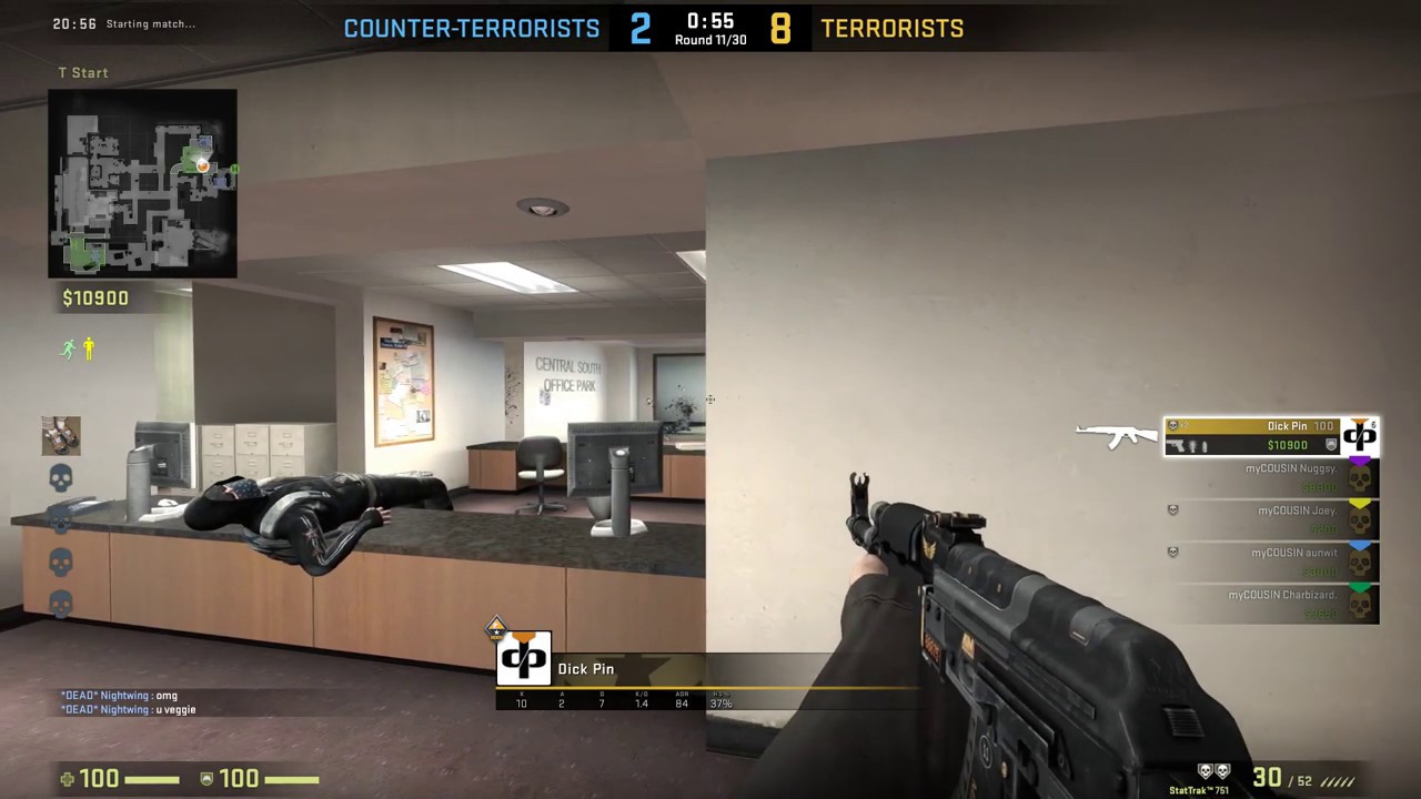 Counter-Strike: Global Offensive - COUSIN COLE BAY-BAY - YouTube