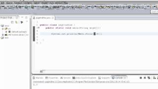 Java programavimo pamoka 19 - math klase