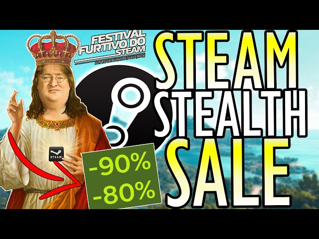 STEAM PUZZLE FEST SALE 2023 COMEÇOU - PERFIL de GRAÇA PARA RESGATE e OS  MELHORES JOGOS BARATOS no PC 