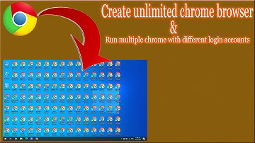 How to clone google chrome browser on computer or how to create unlimited google chrome browser?