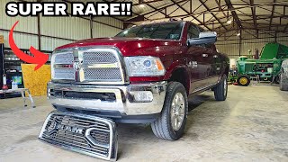 Athlete Statistics GRILLE SWAP!! 2017 4th Gen Limited Mega Cab gets a FACELIFT!