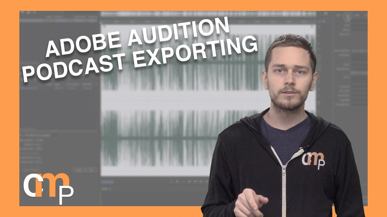How To Export Podcast Audio with Adobe Audition - YouTube