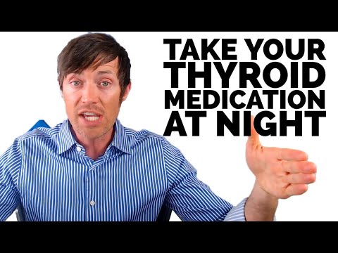 Video: Tiroxina trebuie luată dimineața sau seara?