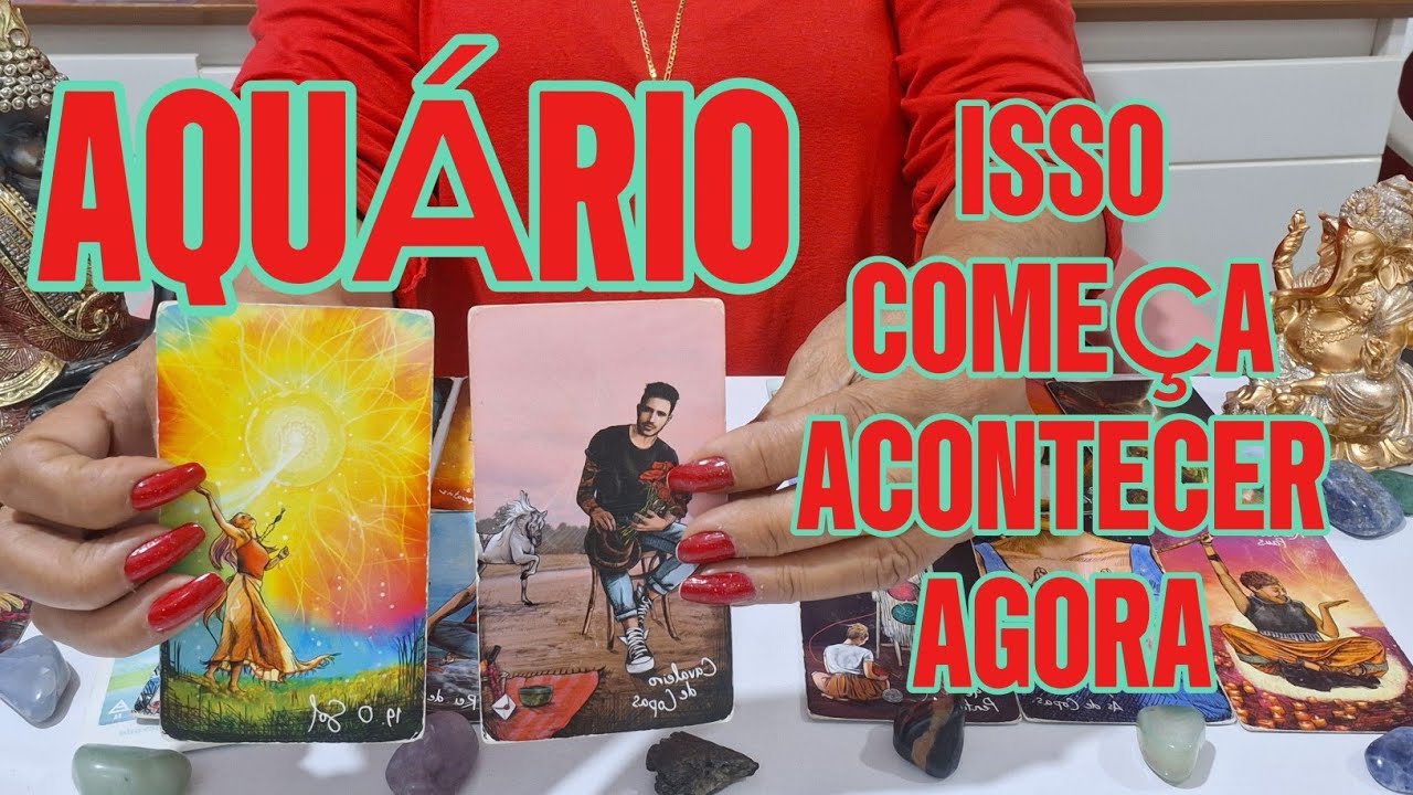 AQUÁRIO ♒️ AI MEU DEUS! SENTA PRA NAO CAIR! É FORTE! O QUE VAI 🌈ACONTECER!