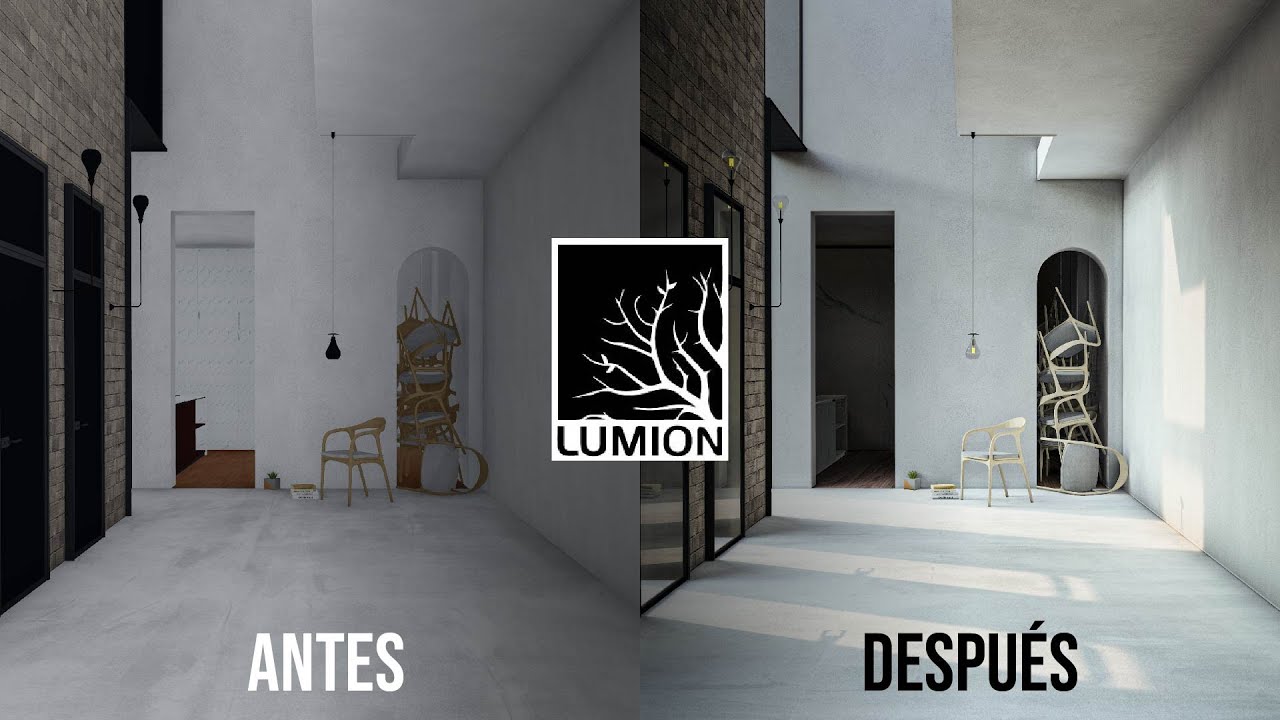 Como pasar de esto... a esto en Lumion / Aprender a usar los efectos