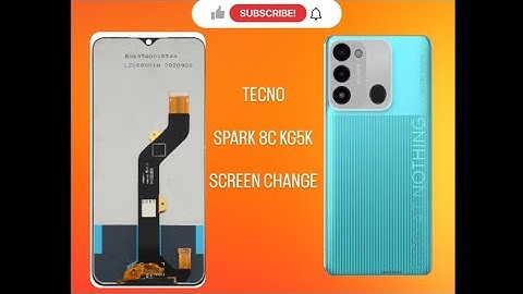 Tecno Spark 8c KG5k Screen replacement | Tecno KE5k Display Change How to Change Restoration Phone
