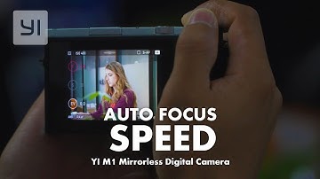 YI M1 Mirroless Camera Auto Focus on the new Firmware #YICamera