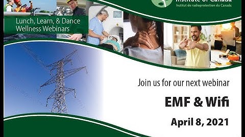Register for a free webinar: EMF and WiFi