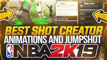 *NEW* BEST SHOT CREATOR ANIMATIONS IN NBA 2K19! BEST JUMPSHOT FOR SHOT CREATORS NBA 2K19!