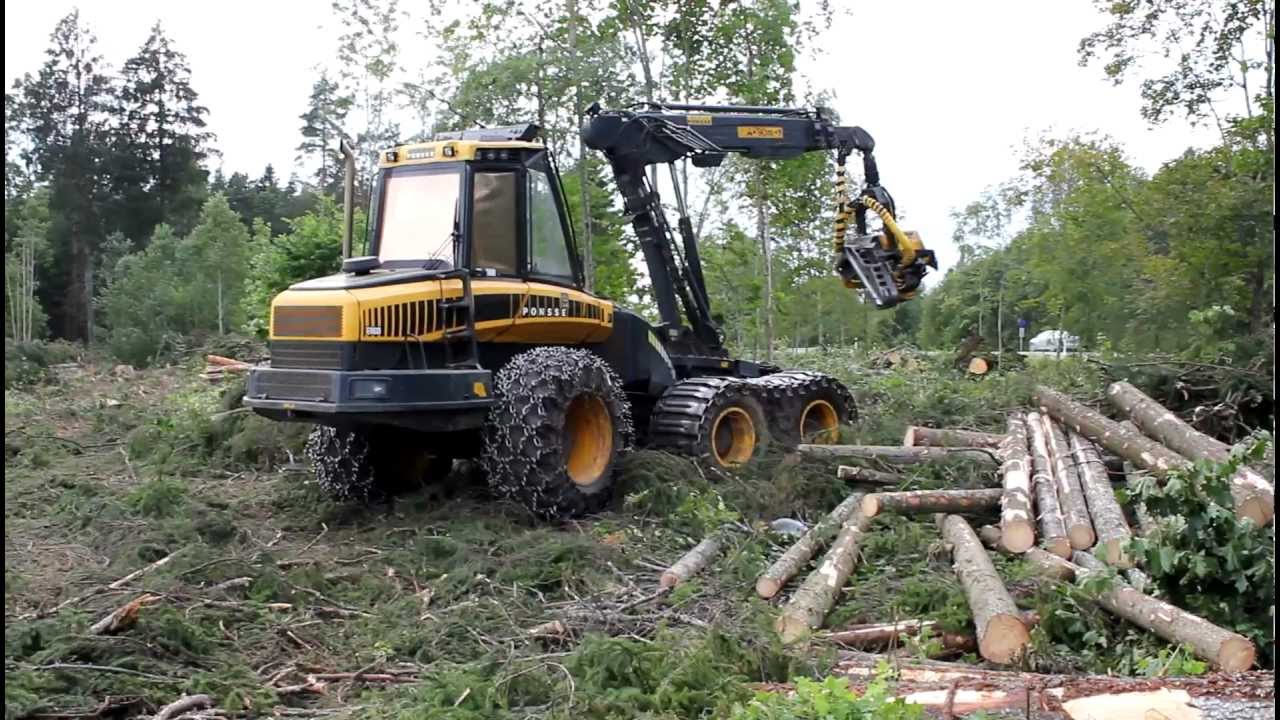 Ponsse H73 with Balmec feed rollers