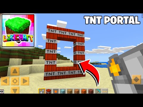 Never Dont LIGHT this TNT PORTAL in LOKICRAFT