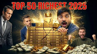 Top 50 Richest People in the World 2025 | Billionaire Rankings Revealed