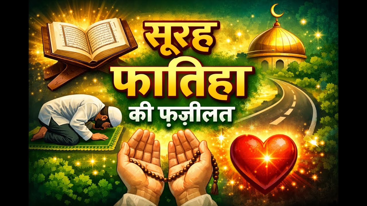 Surah fatiha ki fazilat l सूरह फातिहा की फज़ीलत l surah fatiha hindi mein l surah fatiha importance 