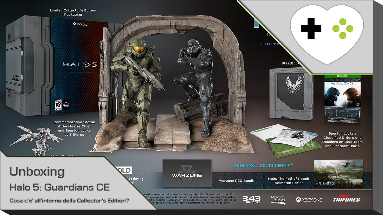 halo 5 guardians limited collector's edition