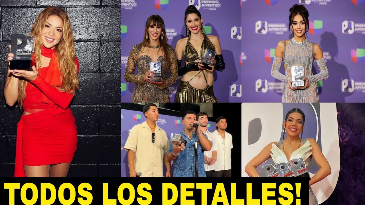 GANADORES de Los Premios Juventud 2023 + Los MEJORES VESTIDOS de la