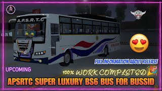 upcoming Apsrtc super luxury bs6 for BUSSID work completed🤔? #upcoming #bussid