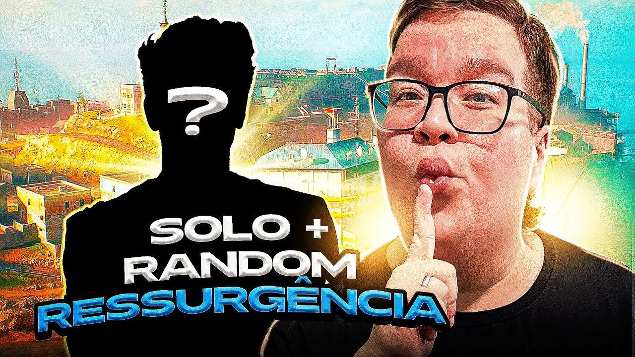 1° WIN DA RANKED RESSURGENCIA NO ÓDIO! SOLO Q COM ALEATÓRIOS – WARZONE