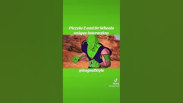 Piccolo Z and Dr Wheelo unique interaction #dragonball #dragonballz #dragonballsparkingzero #shorts