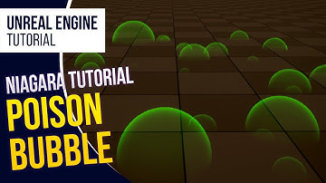UE5 l Poison Bubble Effect l Niagara VFX Tutorial l Unreal Engine 5
