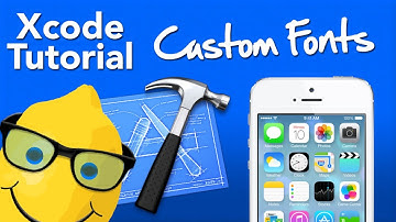 XCode 4 Tutorial Custom Fonts  - Geeky Lemon Development