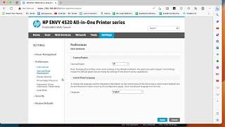 How to change region on HP Envy 4520 series / Change country of HP Envy 4520 series printer