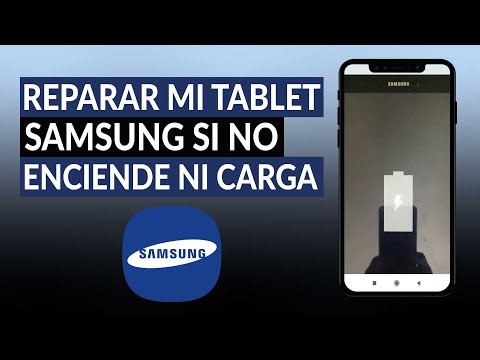 ¿Cómo reparar mi TABLET SAMSUNG si no enciende ni carga la batería?